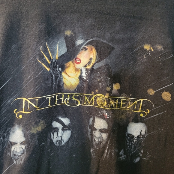 In This Moment Short Sleeve Band Tee Shirt Mens Size S - Picture 2 of 3